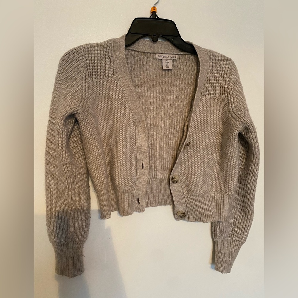 Sincerely Jules Cropped Sweater